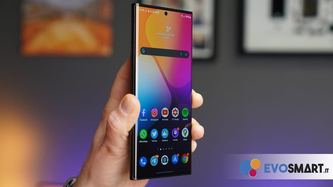 S22 ultra hand 256 GB